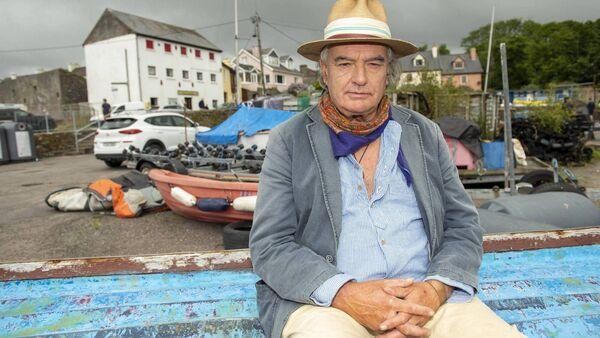  Ian Bailey with some of his poetry books for sale on fair day at the Country Market in Bantry, Co. Cork. Picture: Dan Linehan