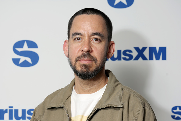 Mike Shinoda looking directly at the camera