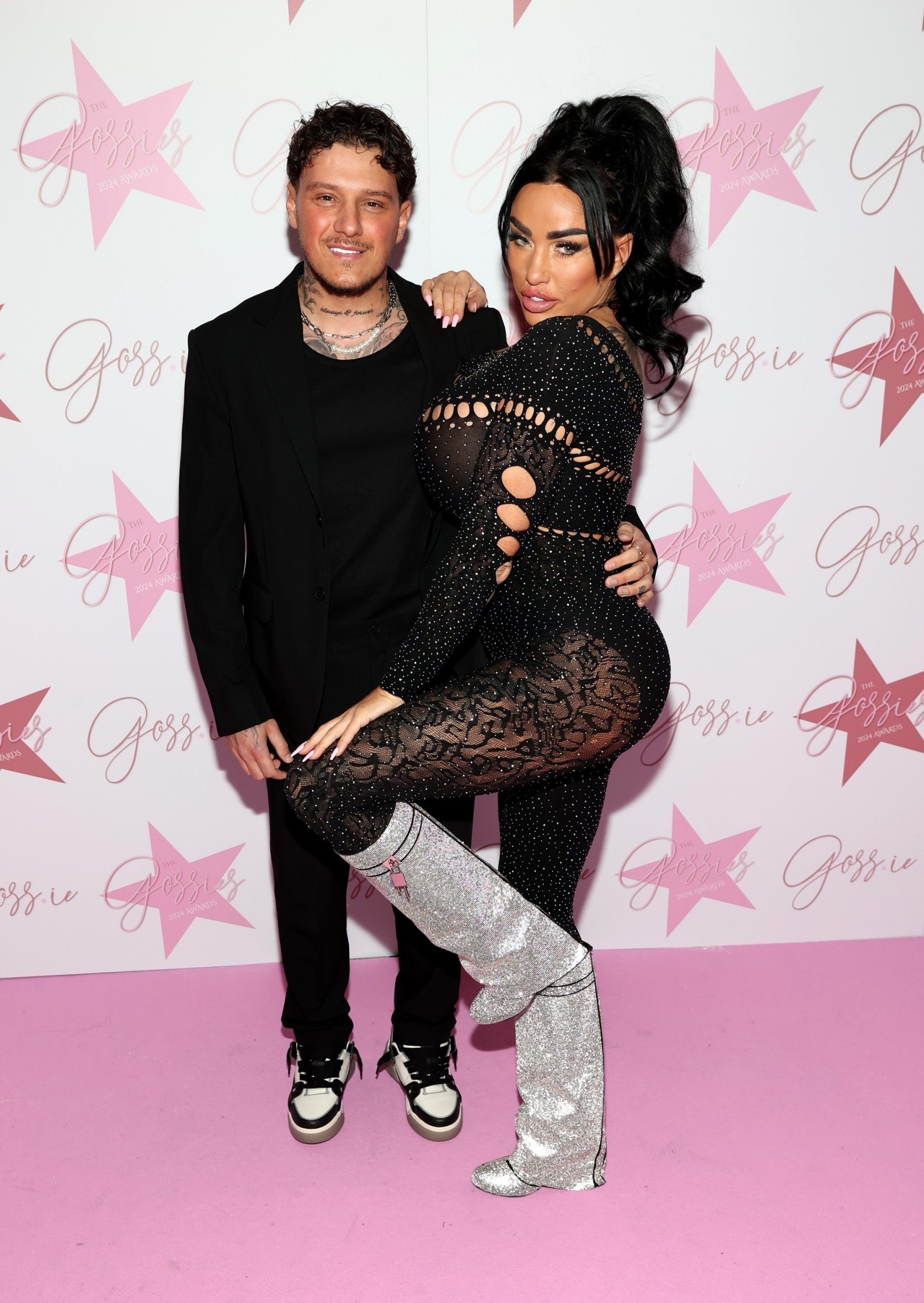 Katie Price and JJ Slater at Gossies