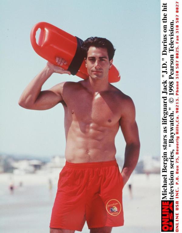Michael Bergin in "Baywatch"